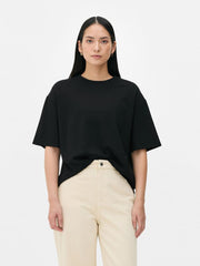 WOMEN OVERSIZED CREW NECK T-SHIRT