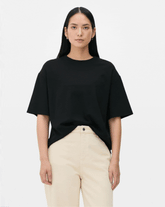 WOMEN OVERSIZED CREW NECK T-SHIRT