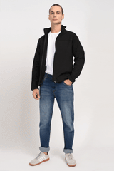 Men Slim Fit Light Fade Denim Jeans