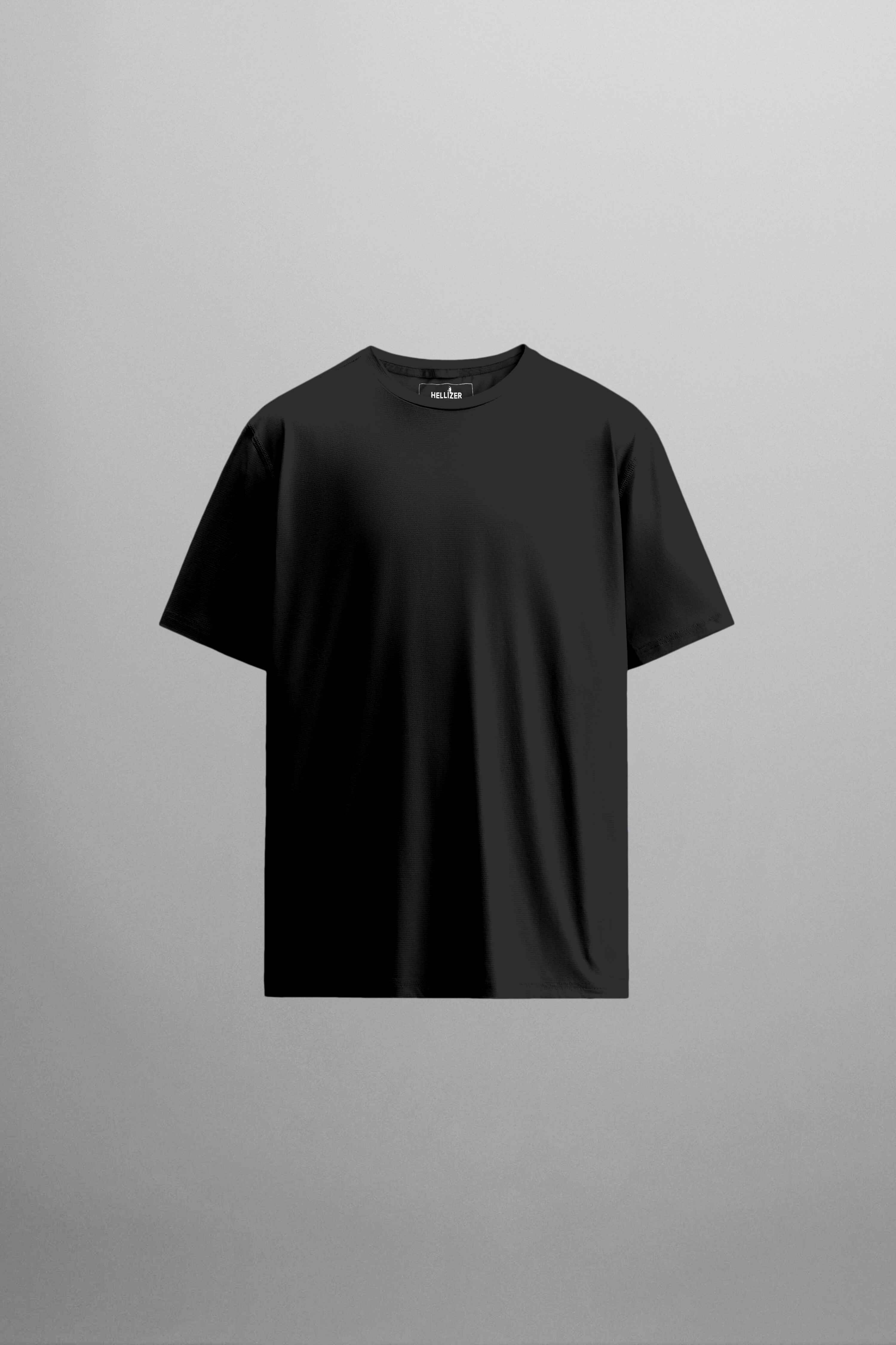 Men's Black Crew Neck T-Shirt