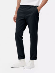 Men Black Slim Fit Chinos Trouser