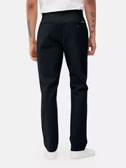 Men Black Slim Fit Chinos Trouser