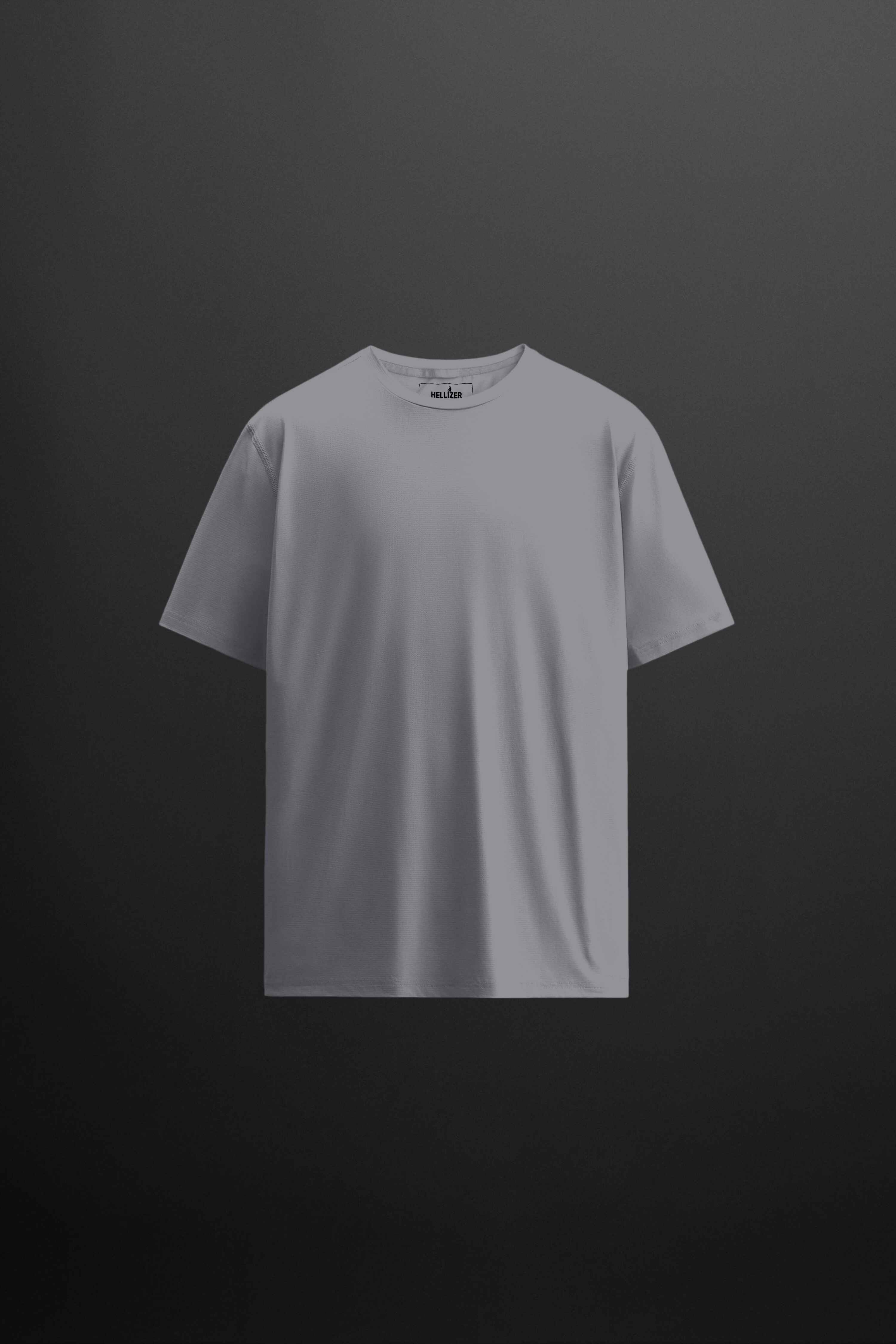 Men's Gray Crew Neck T-Shirt