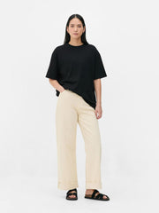 WOMEN OVERSIZED CREW NECK T-SHIRT