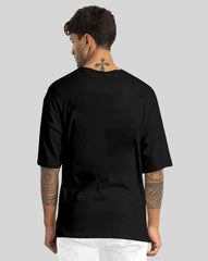 Men's Oversized Black T-Shirt