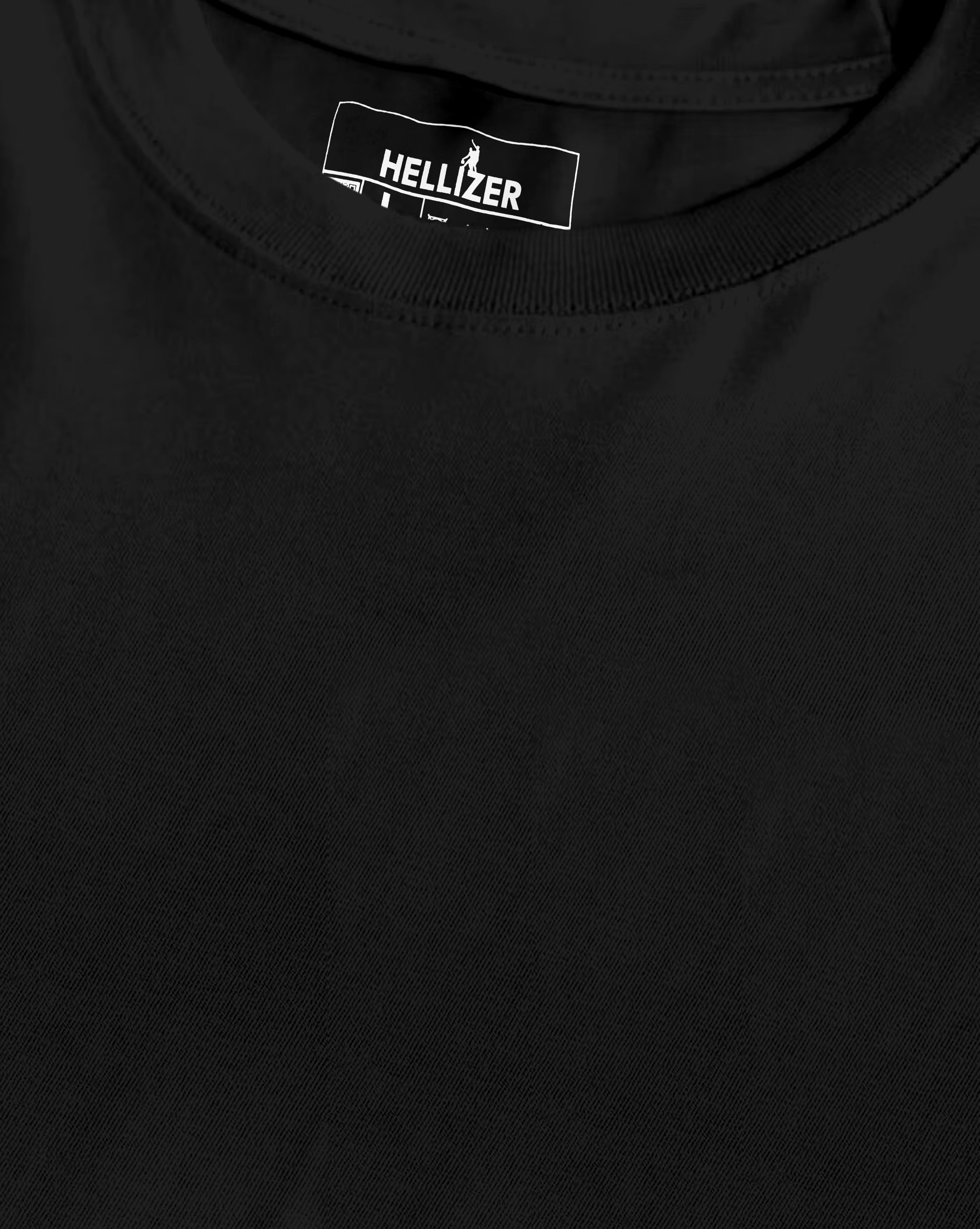Men's Oversized Black T-Shirt