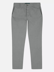 Men Grey Slim Fit Chinos Trousers